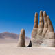 Image for article titled A mysterious, giant hand rises from the Chilean desert